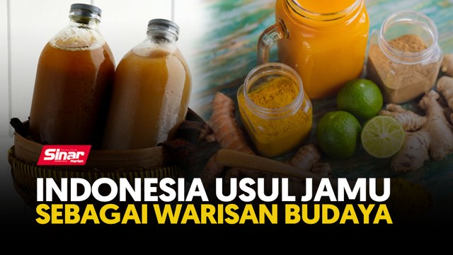 Indonesia usul jamu sebagai warisan budaya