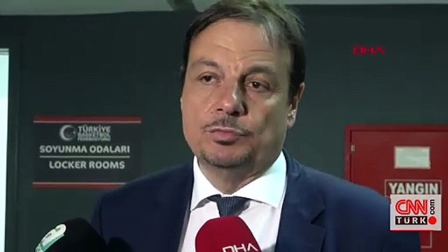 Ergin Ataman: Takımımla gurur duyuyorum