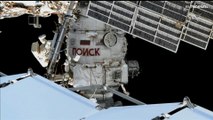 شاهد: ربط ذراع أوربية جديدة في القسم الروسي من وكالة الفضاء الدولية