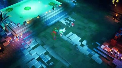 Minecraft: Dungeons Luminous Night trailer