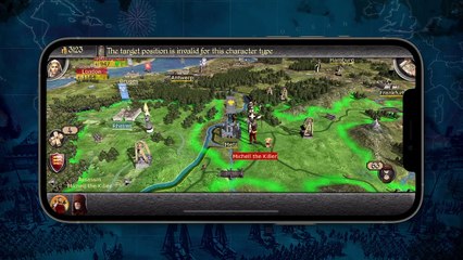 Total War: Medieval II mobile gameplay