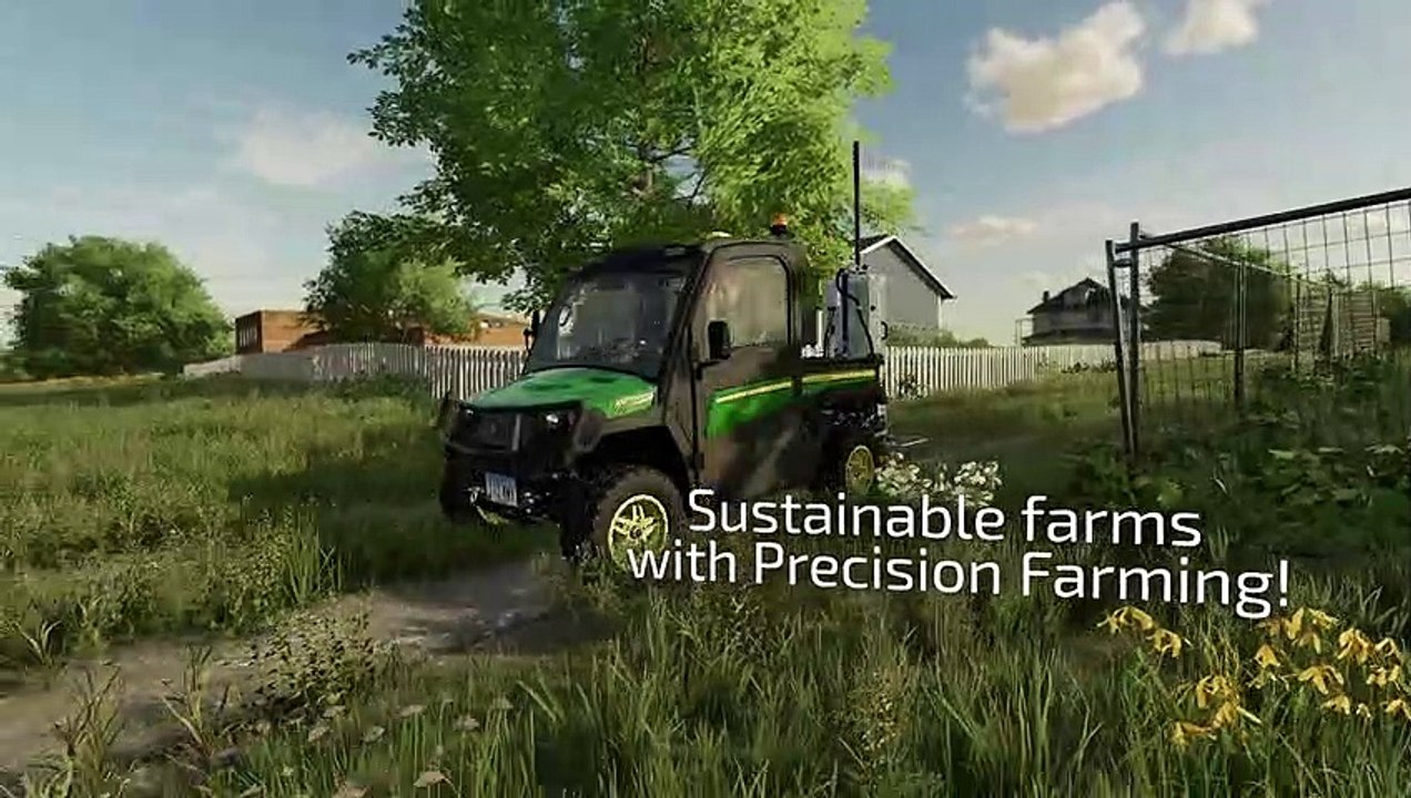 Farming Simulator 22 Precision Farming DLC trailer