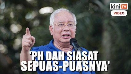 Siasatan zaman PH dapati saya tak terlibat perjanjian Scorpene - Najib