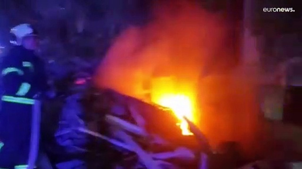 فيديو: قصف روسي يستهدف كييف وشرق أوكرانيا وجنوب...