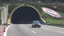 Bayram tatilinde Bolu Dağı Tüneli'nden 1 milyon araç geçmesi bekleniyor