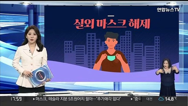 [그래픽뉴스] 실외 마스크 해제