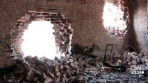 Rus füzesi nedeniyle çıkan yangın eserleri yok etti