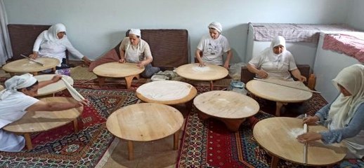 Devrek'in meşhur beyaz baklavası bayrama hazırlanıyor