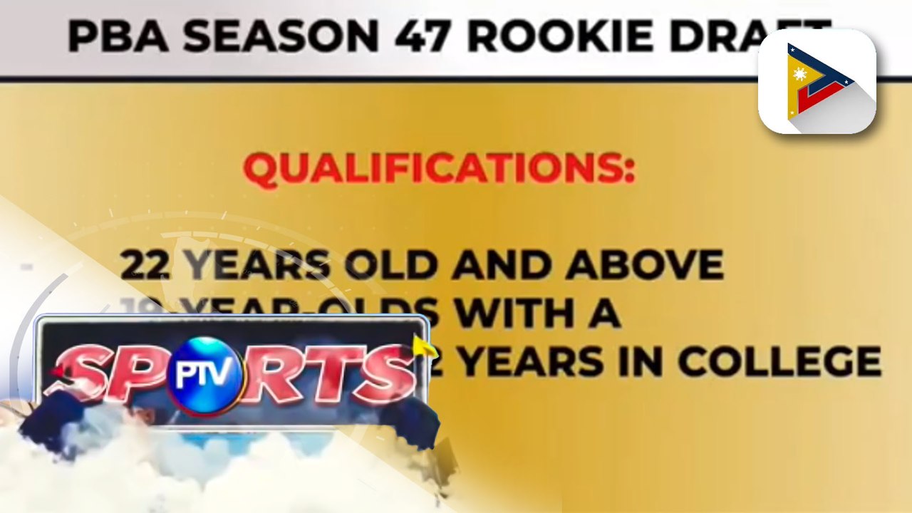Deadline ng application para sa 47th season draft, iniurong ng PBA sa May 7