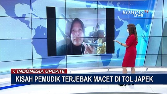 Bawa Anak Mudik ke Kampung Halaman, Ibu Rani Sempat Terjebak Macet Selama 4 Jam di Tol Japek