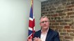 Sir Jeffrey Donaldson DUP Leader talks to News Letter political editor Henry McDonald
