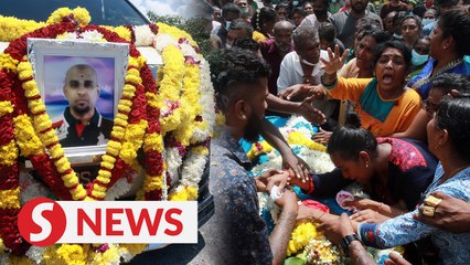 Final send-off: 200 friends, family members gather for Nagaenthran's funeral