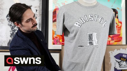 T-shirt given to one of the 'Colston 4' by Banksy set to fetch 20k at auction
