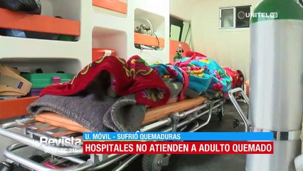 Anciano de escasos recursos con 40% de su cuerpo quemado peregrina por seis hospitales