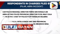 NBI, kinasuhan ng murder ang ilang matataas na opisyal ng PNP-CAR na sangkot sa pamamaril sa mga tauhan ng vice mayor ng Pilar, Abra