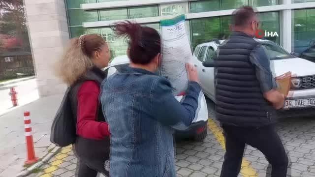 Hırsızlık suçundan 10 buçuk yıl hapis cezası bulunan kadın tesadüfen yakalandı