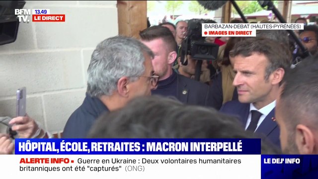On vous a targué d'être le président de riches, redevenez le président de tous les Français : un homme interpelle Emmanuel Macron sur les salaires