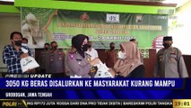 PRESISI Update 19.00 WIB Polres Grobogan salurkan 3050 Kg Beras Zakat Fitrah