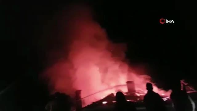 Son dakika haberleri! Mecitözü'nde yangına uykuda yakalanan çift kendilerini dışarı zor attı