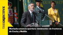 Marlaska anuncia apertura «inminente» de fronteras de Ceuta y Melilla