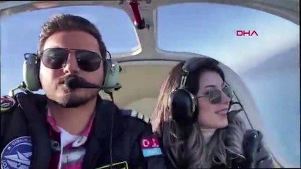 Uçak kazasında hayatını kaybeden pilotun evlilik teklifi yürek burktu