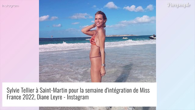 Sylvie Tellier canon à la plage : elle dévoile son corps de rêve en bikini lors d'un voyage de Miss