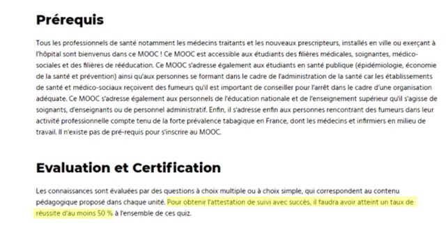 All about the ATTESTATION on FUN-MOOC