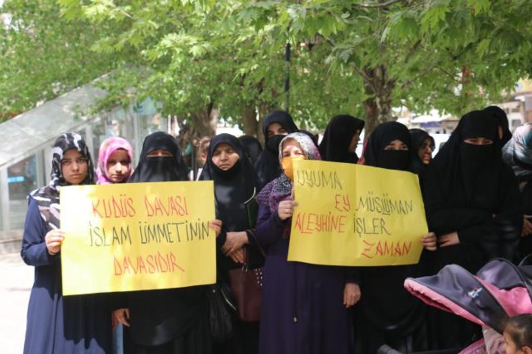 Gaziantep, Kahramanmaraş ve Adıyaman'da "Dünya Kudüs Günü" etkinliği