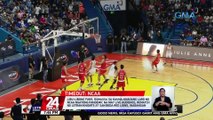 Libu-libong fans, dumagsa sa kauna-unahang laro ng NCAA ngayong pandemic na may live audience | 24 Oras