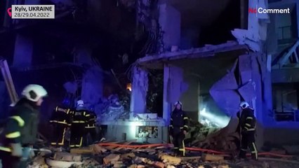 شاهد: القوات الروسية تقصف كييف أثناء زيارة الأمين العام للأمم المتحدة