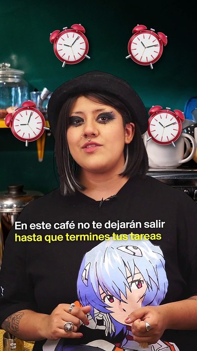 Este café no te dejará salir hasta que acabes tu tarea