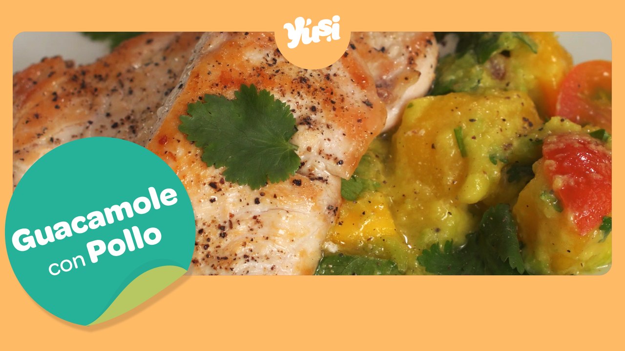 Pollo con guasacaca