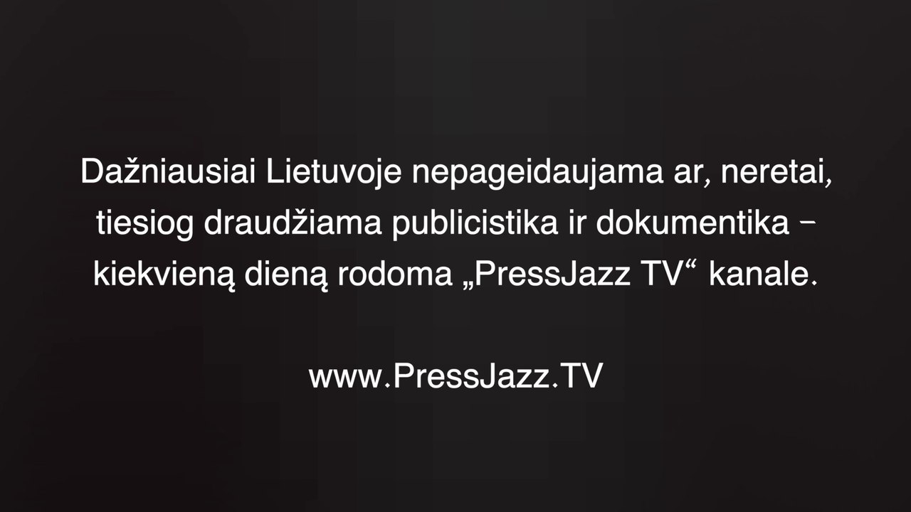 PressJazz TV TRANSLIACIJOS