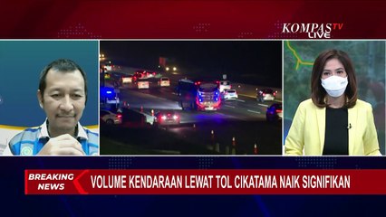 Hari Ini, Pantauan Volume Kendaraan Tol Cikatama Capai 35.500 Hingga Siang Tadi!