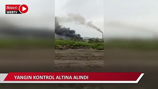 Yeniköy Termik Santrali'nde yangın
