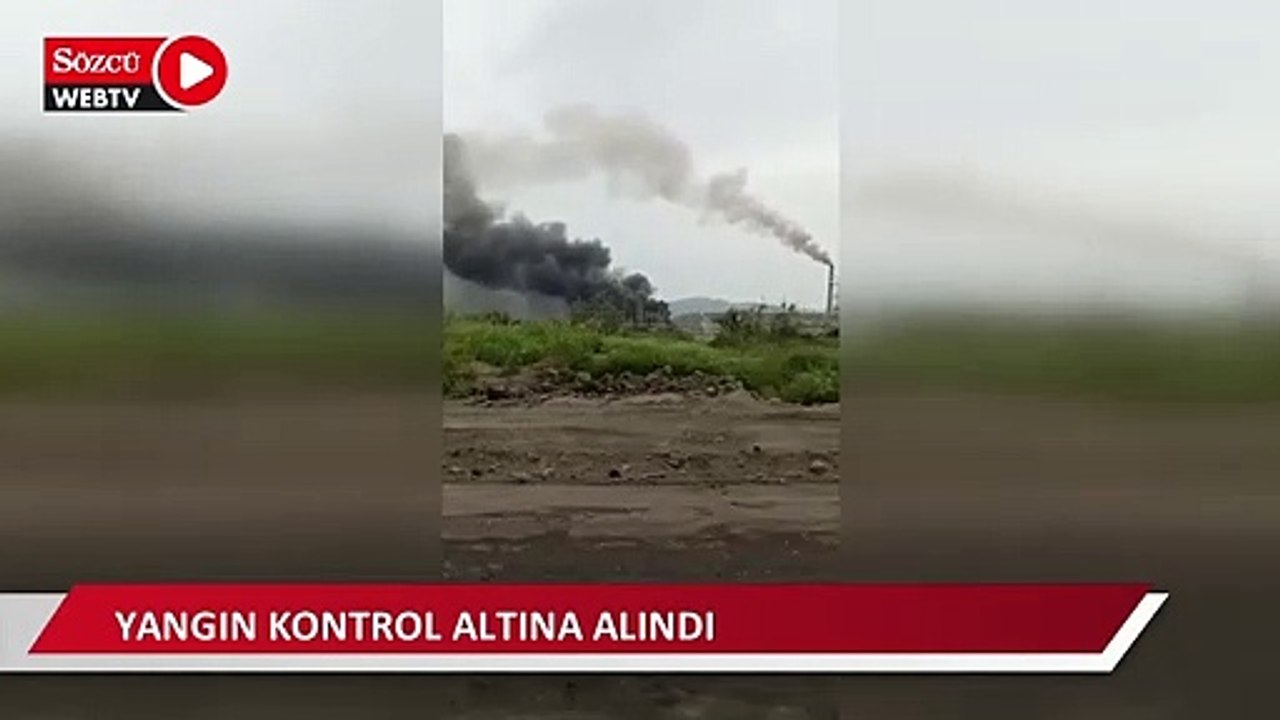Yeniköy Termik Santrali'nde yangın