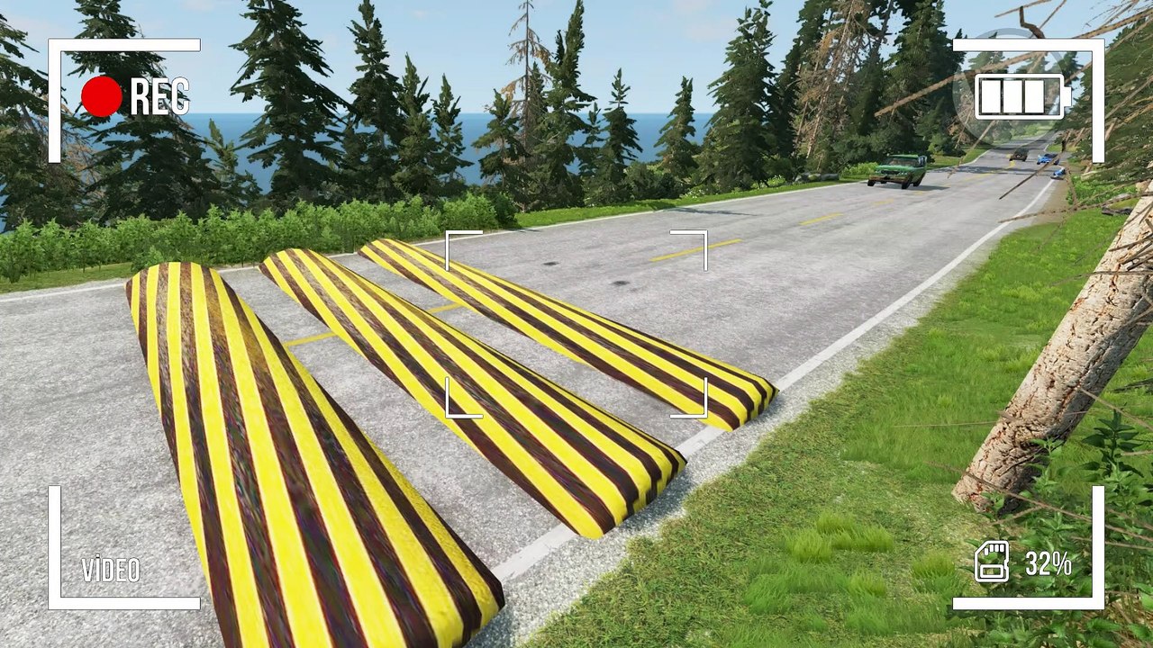 Speed Bump Crash