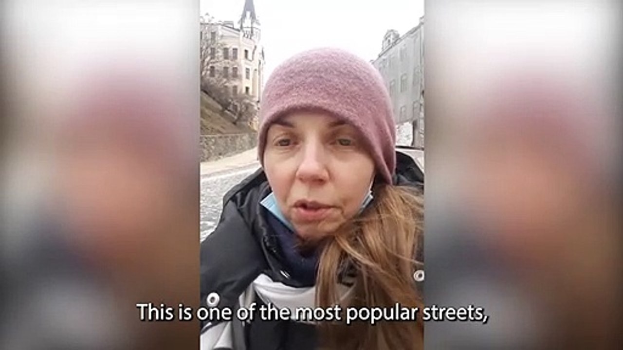 Journalist killed in Ukraine -  Radio Free Europe journalist Vira Hyrych in Kyiv