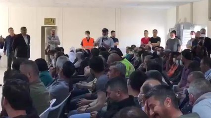 Eskişehir'de İlave Maden Atık Depolama Tesisi İçin Yapılan Çed Bilgilendirme Toplantısında Gerginlik