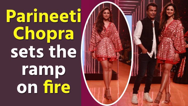 Parineeti Chopra turns showstopper for Vikram Phadnis