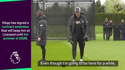 'This is only the start' - Klopp after contract extension