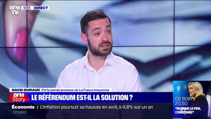 David Guiraud (LFI): "La démocratie, en France, ce n’est pas que l’élection présidentielle"