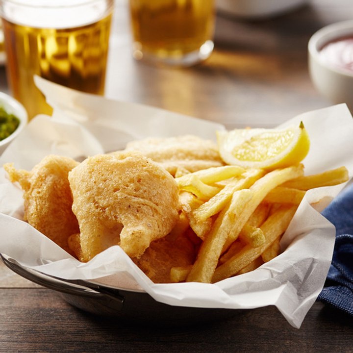 Fish   Chips Buden stecken in einer Krise
