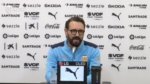 Bordalás: Estoy muy a gusto, sinceramente, que hay cosas que creo que se pueden cambiar, indudablemente