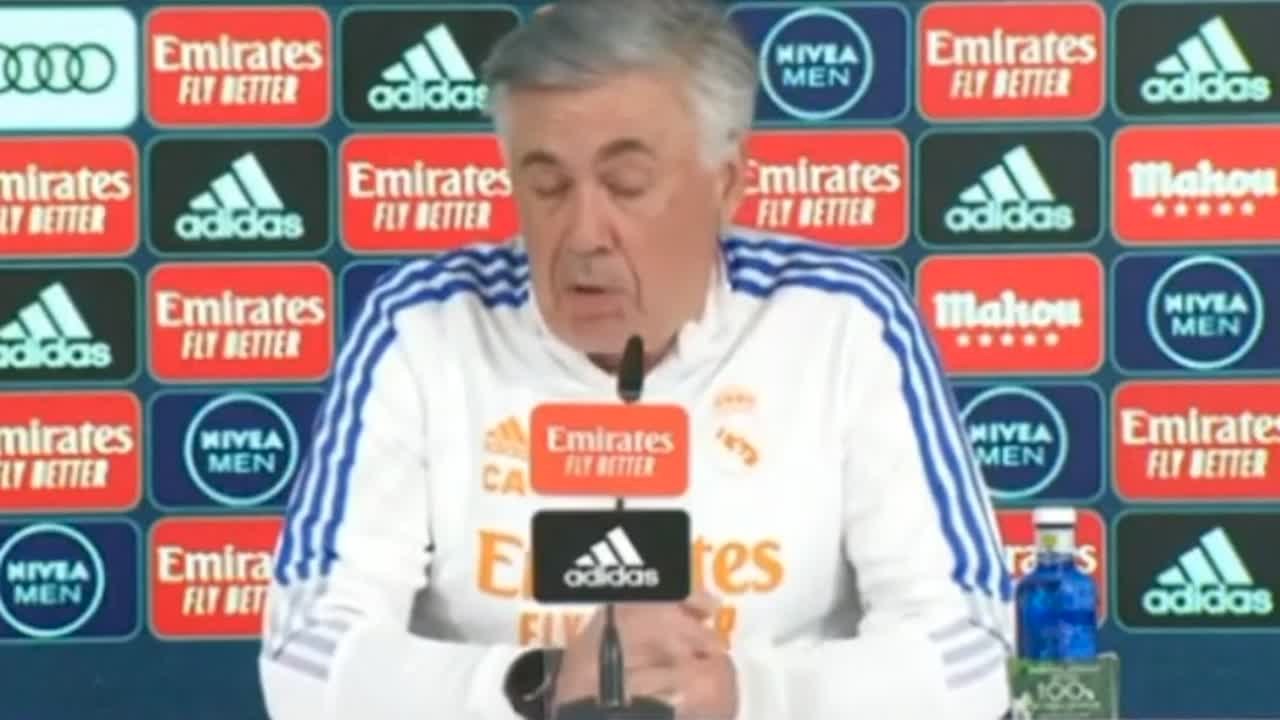 Ancelotti: "Hay que ganar el 'match ball' como hacen los grandes tenistas"