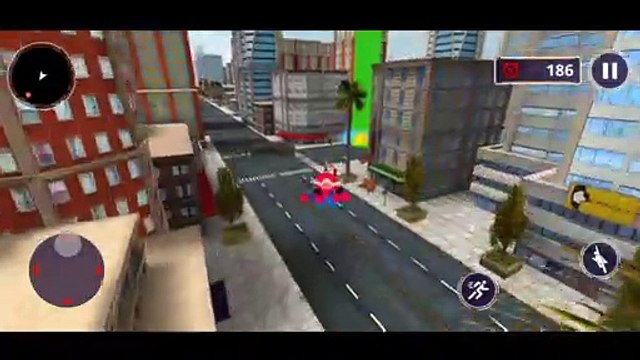 Flying Spider Stickman Rope Hero Miami Crime Simulator #322 Gameplay