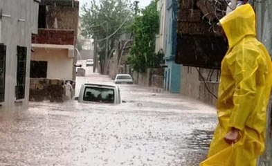 Son dakika haber | Dolu sonrası sel