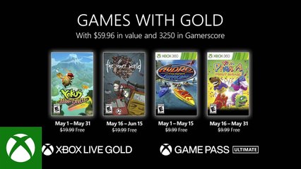 Xbox - May 2022 Games with Gold