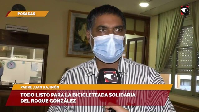 Todo listo para la bicicleteada solidaria del Roque González
