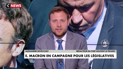 Alexandre Devecchio : «Emmanuel Macron continue à faire campagne»